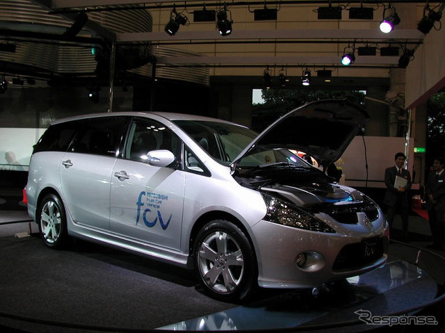 三菱自動車工業、燃料電池車の走行試験へ
