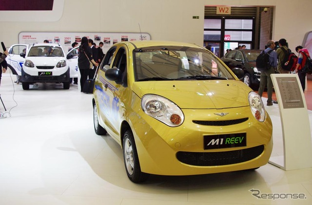 奇瑞汽車M1REEV（上海モーターショー11のEV）