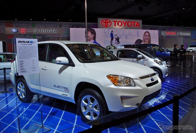 トヨタRAV4EV（上海モーターショー11のEV）
