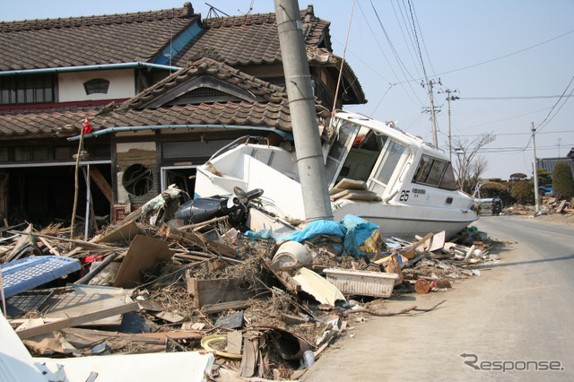 ボランティア参加ルポ2日目 津波の被害を受けた宮城県亘理町