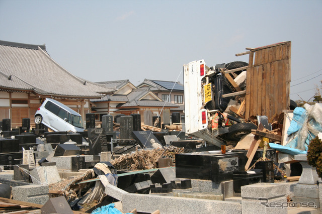 ボランティア参加ルポ2日目 津波の被害を受けた宮城県亘理町