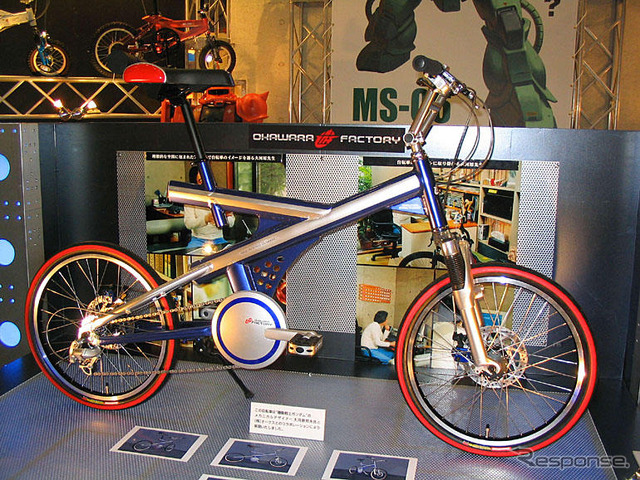 【東京自転車展】ガンダム・デザイナーによる自転車