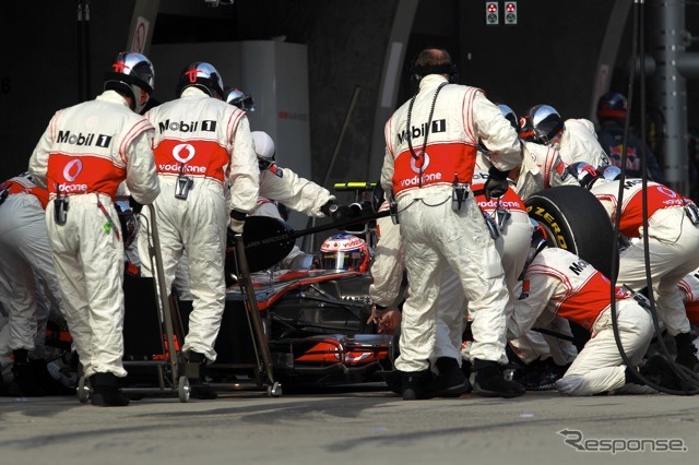 バトン（マクラーレン、F1中国GP）