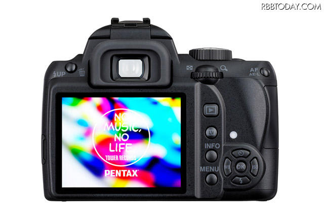 タワーレコードのコーポレートボイス「NO MUSIC, NO LIFE.」が液晶上に タワーレコードのコーポレートボイス「NO MUSIC, NO LIFE.」が液晶上に