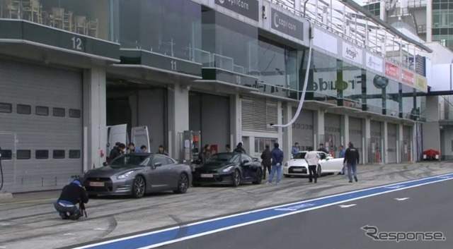 日産 GT-R ニュルブルクリンクでのタイムアタック
