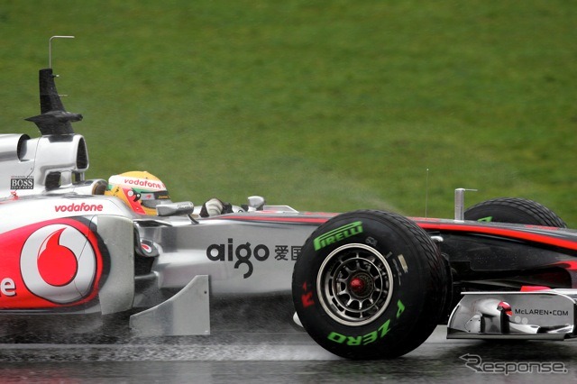 F1プレシーズンテスト（ハミルトン、マクラーレン）
