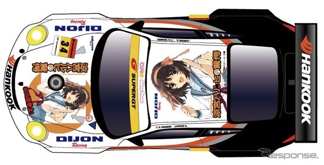 SUPER GT、涼宮ハルヒがレースデビュー 4枚目の写真・画像