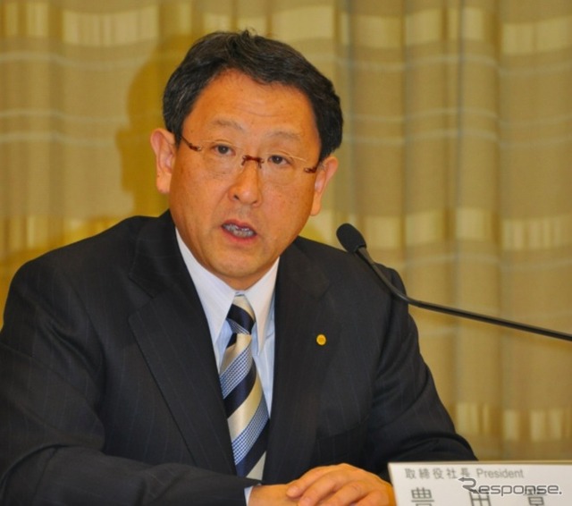 トヨタ 豊田章男社長