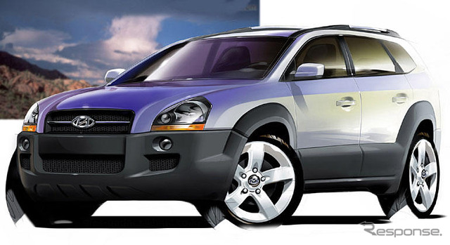 ヒュンダイがSUV『ツーソン』を04年発売