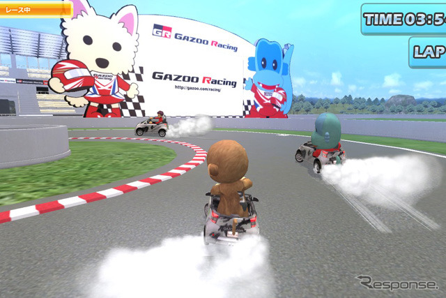 トヨタ GAZOOメタポリス内に新設したガズーレーシングサーキット