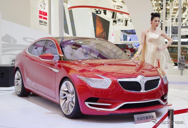 中国をイメージしたコンセプトカー、その名も「大中華概念車」だ(上海モーターショー11)