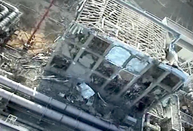 福島第一原発4号機核燃料貯蔵プール