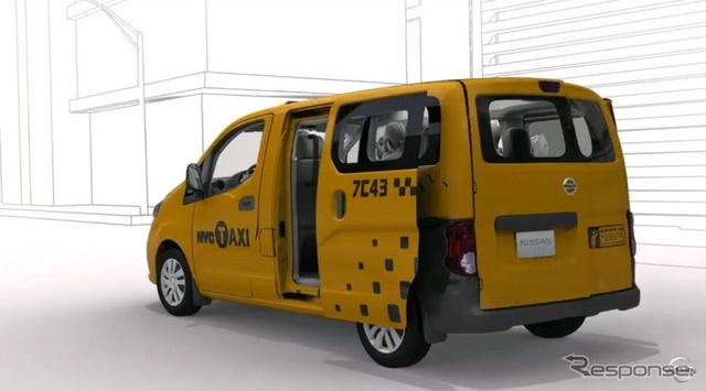 日産NV200NYタクシー仕様