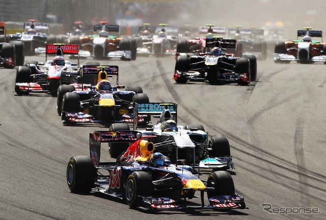F1トルコGP、スタート