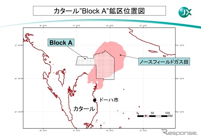 新規取得鉱区の位置