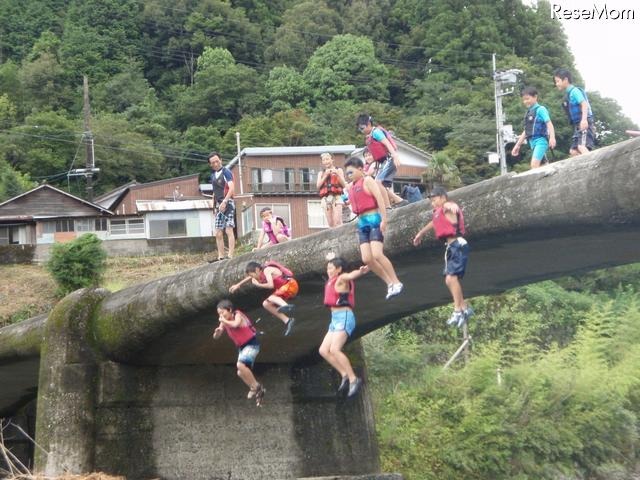 体験型ツアー「そらまめキッズアドベンチャー」の夏休み企画 四万十川大冒険キャンプ