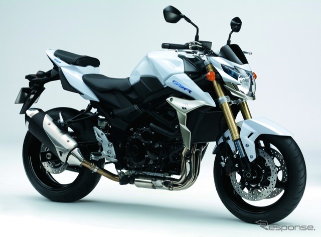 二輪車の輸出、スズキは前年同月比39.9%増を記録(写真:スズキ GSR750 海外市場向け)