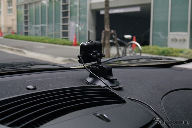 運転ドックのドライブレコーダー設置イメージ