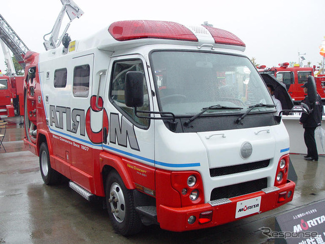 【東京国際消防防災展】論議を集めた『消救車』、売れ行きは?