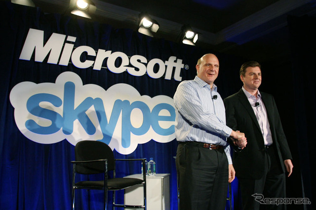 マイクロソフトがSkypeを買収へ 合意