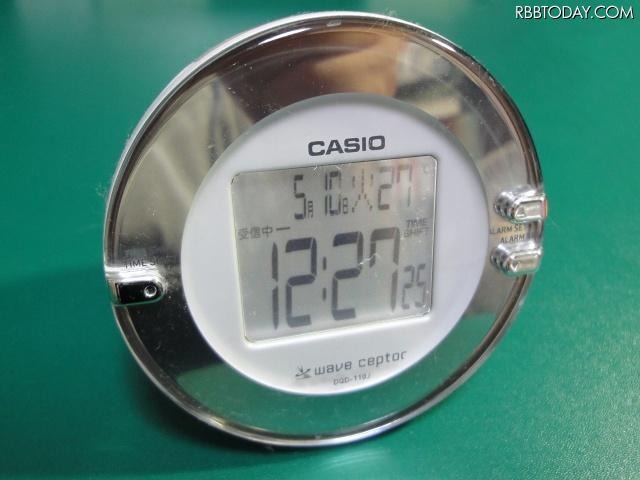 地震以降できなかった、電波時計の時刻の自動補正が可能に 地震以降できなかった、電波時計の時刻の自動補正が可能に