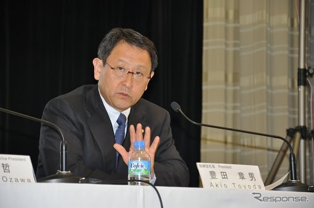 トヨタ 豊田章男社長