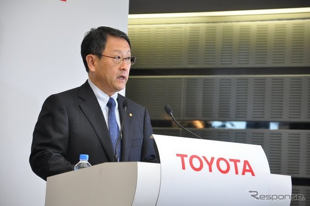 トヨタ 豊田章男社長