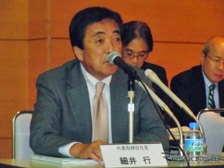 いすゞ細井行社長（5月11日）