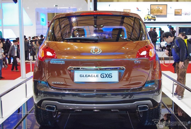吉利汽車 GX6(上海モーターショー11)