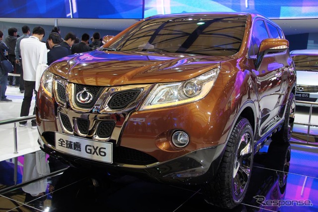 吉利汽車 GX6(上海モーターショー11)