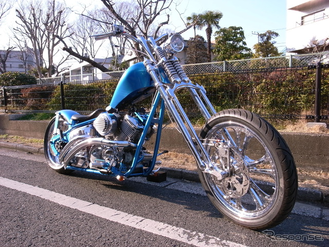 カスタムバイクイベント「JAPANISM CUSTOM BIKER'S」に出展されるバイク