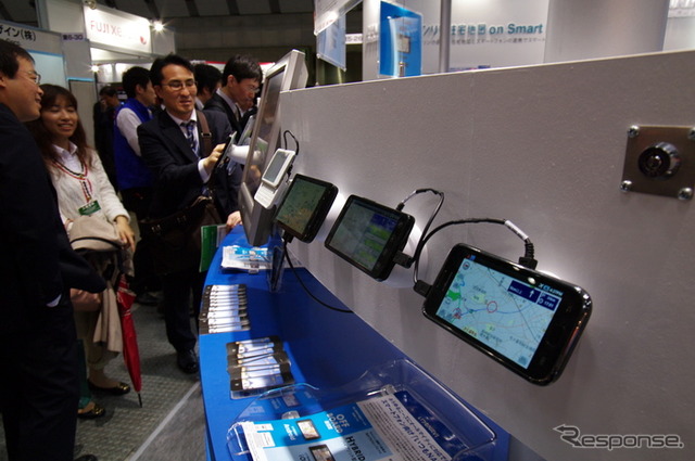 【スマートフォン&モバイルEXPO】ローカル型からクラウドまで、ニーズに合わせたナビソリューション…ゼンリンデータコム