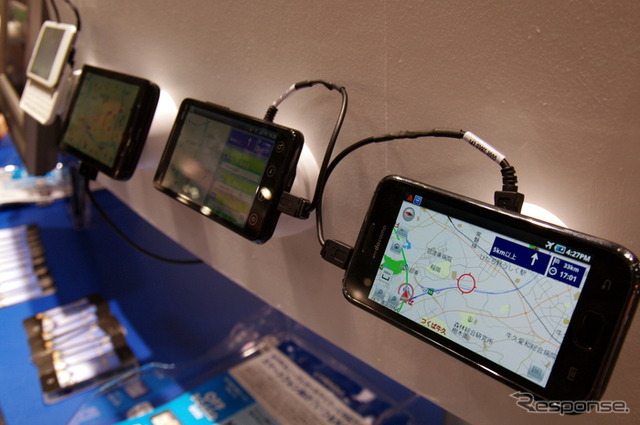 【スマートフォン&モバイルEXPO】ローカル型からクラウドまで、ニーズに合わせたナビソリューション…ゼンリンデータコム
