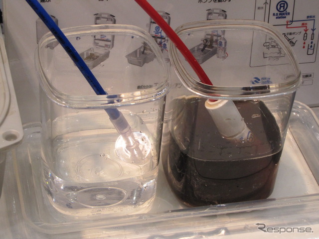 ［オフィス総合展11］泥水を飲み水にかえる携帯用浄水器