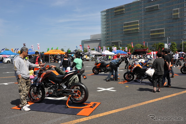 「チャリティモーターサイクルショー」（15日・江東区青海）