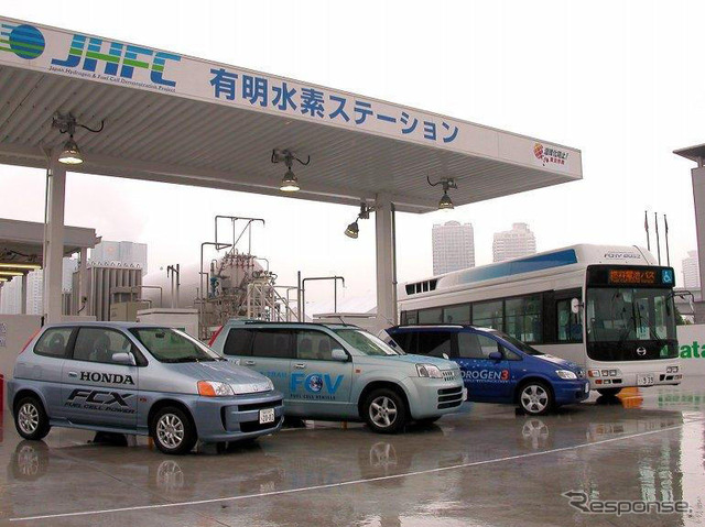 JHFCプロジェクトが水素ステーション見学ツアー