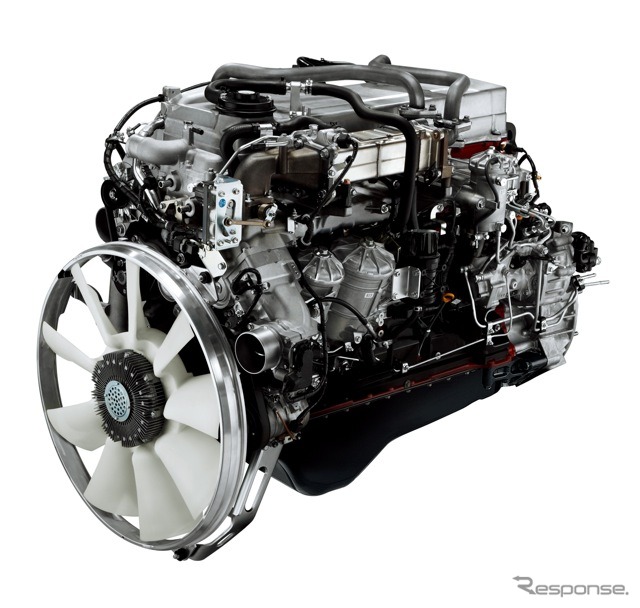 日野プロフィア用ポスト新長期排出ガス規制適合ディーゼルエンジン「E13C」