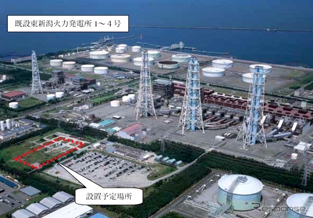 東北電力東新潟火力発電所