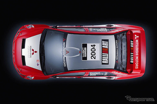 【写真蔵】三菱『ランサーWRC04』準備OK