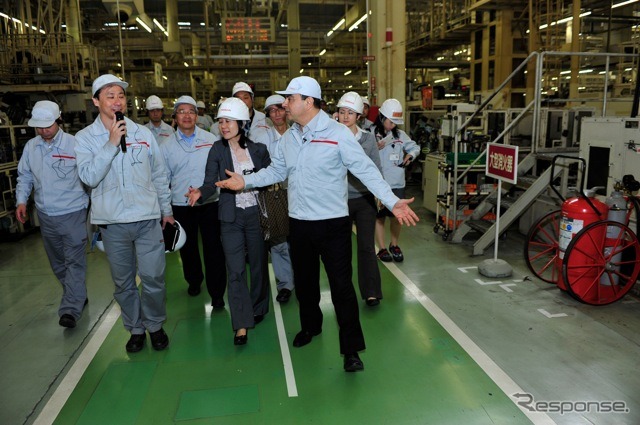 日産いわき工場（5月17日）
