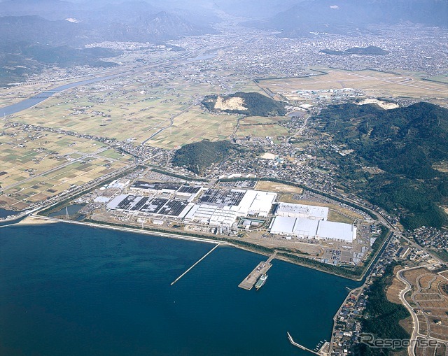 マツダ防府工場西浦地区