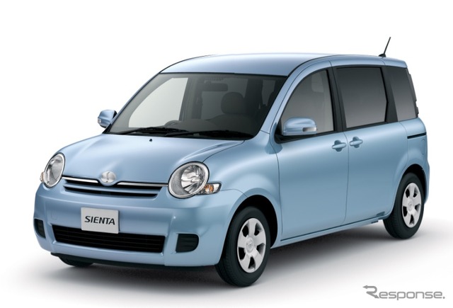 シエンタX(2WD、ライトブルーマイカメタリック)