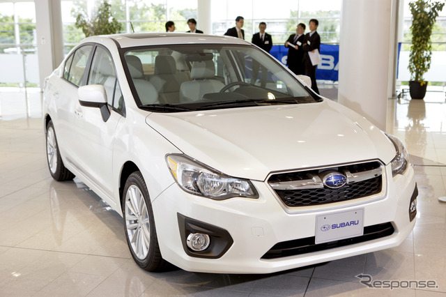 スバル インプレッサ 新型 北米仕様