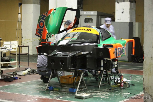 マツダ787B、復活整備