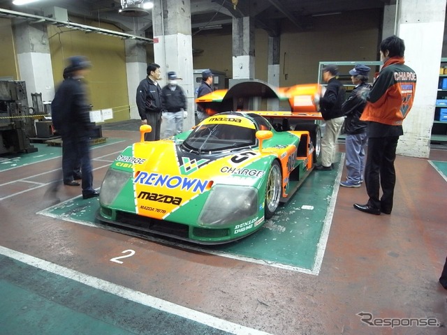 マツダ787B、復活整備