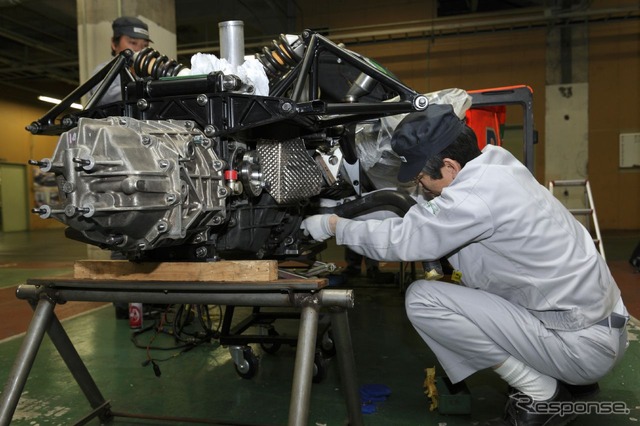 マツダ787B、復活整備