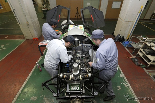 マツダ787B、復活整備