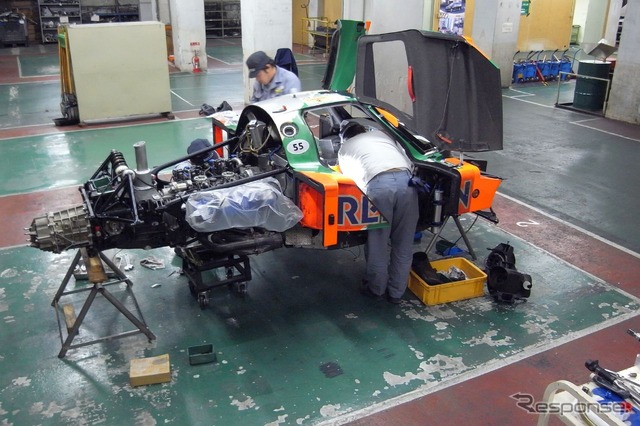 マツダ787B、復活整備