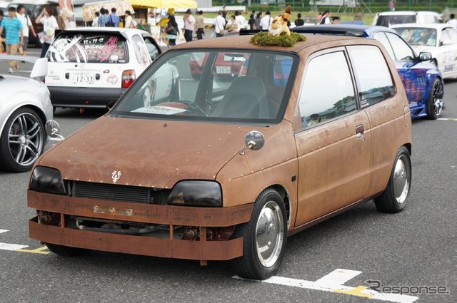 痛車に新風?”サビ車”が高評価…痛Gふぇすた