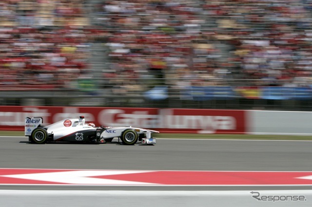 小林可夢偉（F1スペインGP）